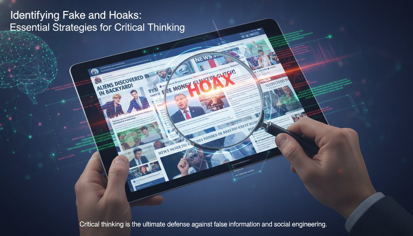 Identifying Fake and Hoaks: Essential Strategies for Critical Thinking